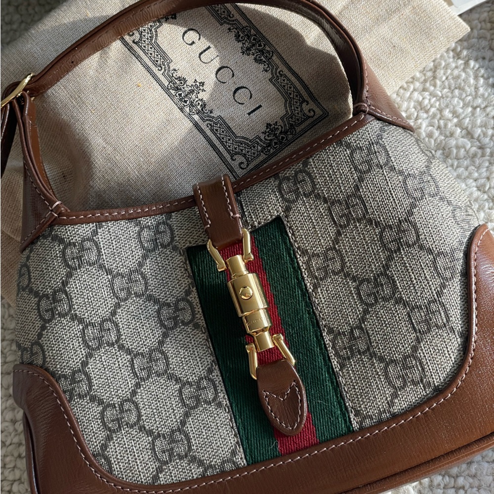 NWT Authentic Gucci Mini Jackie 1961 (Style 637092) - Picture 9 of 13